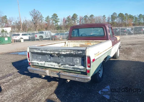 1971 Ford F100 из США, поврежденный, VIN F10HNJ81475